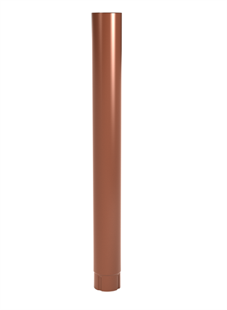 Stuprör 75 2.0 m - Tegelröd (Beställningsvara)